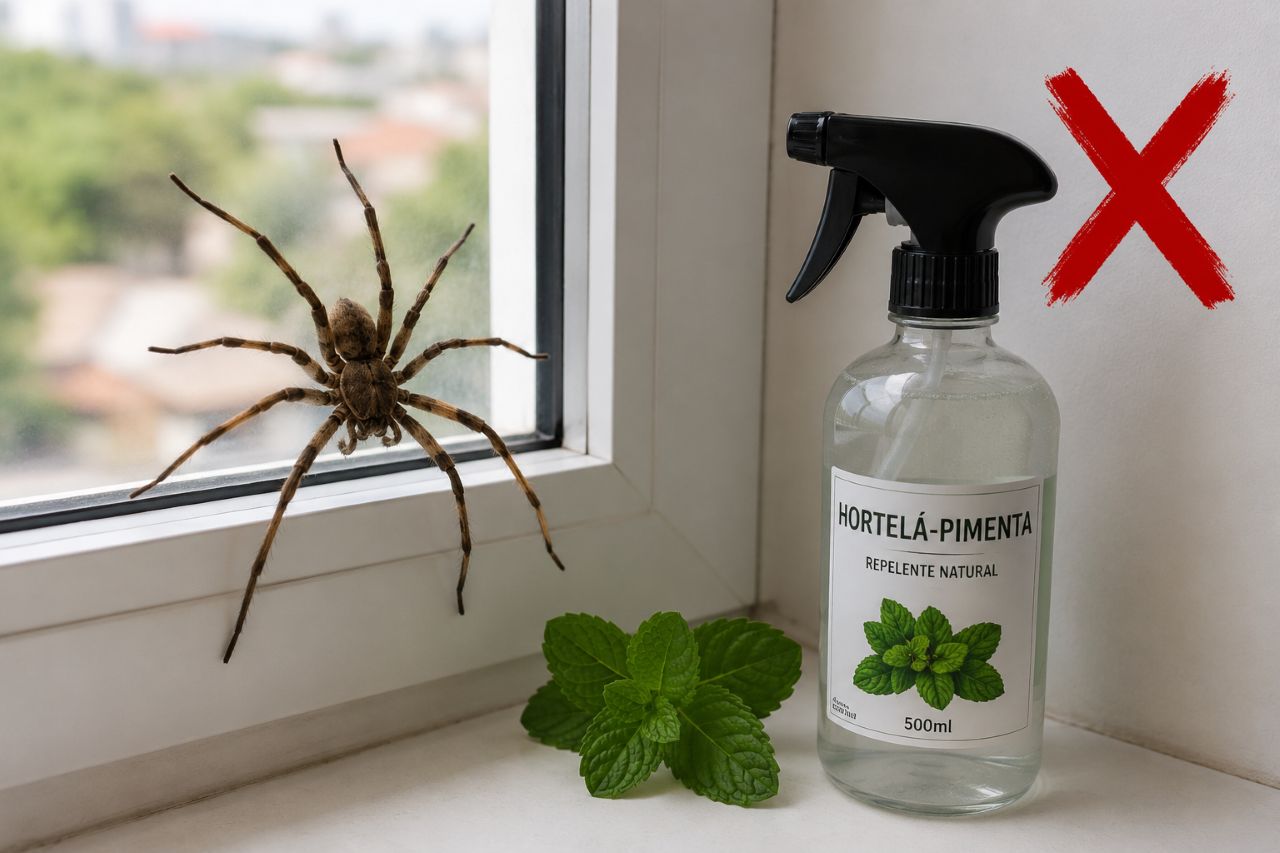 Diga adeus às aranhas para sempre: com este truque simples, você pode mantê-las longe da sua casa