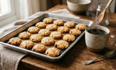 Esses biscoitos amanteigados da minha avó derretiam na boca e deixavam o café ainda mais gostoso