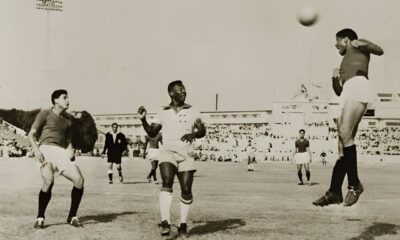 Brasil x Egito em 1960 (Foto: Reprodução/Instagram)