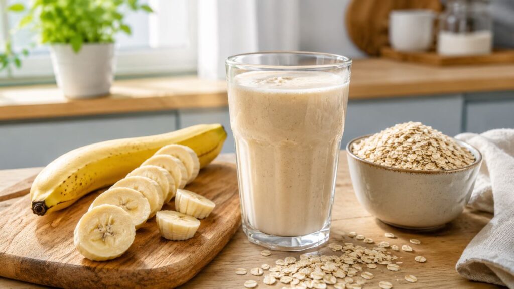 Banana combina energia rápida, fibras e potássio em uma opção prática do dia a dia