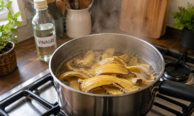 Cozinhar cascas de banana com vinagre: para que serve e como usar