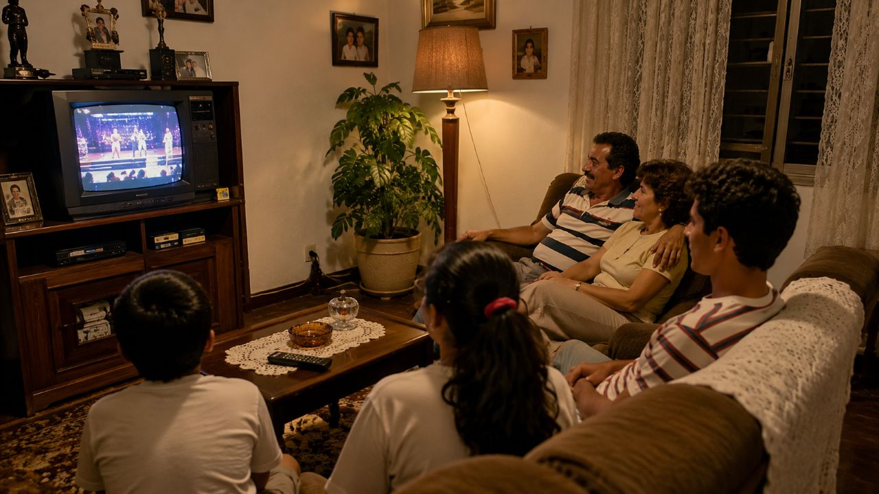 Os anos 80 no Brasil misturavam dificuldades econômicas, convivência próxima e fortes memórias afetivas