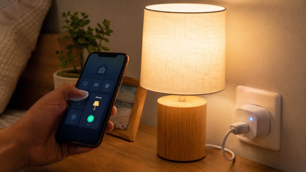 Aparelhos comuns podem ser controlados pelo celular com uma tomada inteligente