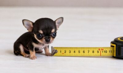 O menor cachorro do mundo chama atenção pelo tamanho impressionante e pela história curiosa por trás do recorde