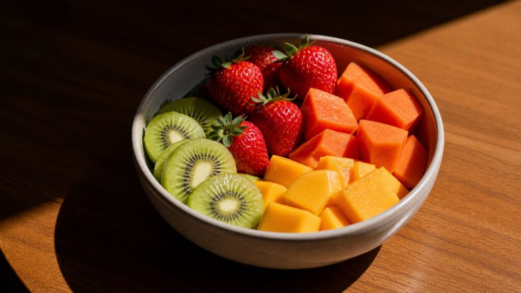 As melhores frutas para manter a pele jovem com mais viço e cuidado na rotina