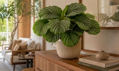 A calathea virou planta queridinha para deixar ambientes internos mais bonitos e aconchegantes
