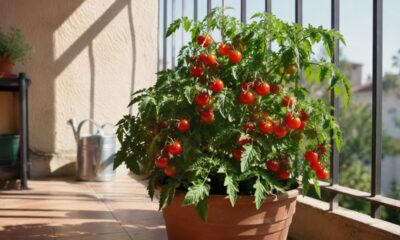 Tomate-cereja cresce rápido e pode dar frutos mesmo em pequenos espaços