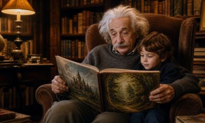 Citação de Albert Einstein: “Se você quer que seus filhos sejam inteligentes, leia contos de fadas para eles . Se você quer que eles sejam ainda mais inteligentes, leia mais contos de fadas para eles.” O segredo de como a inteligência se desenvolve, explicado pelo gênio da ciência.