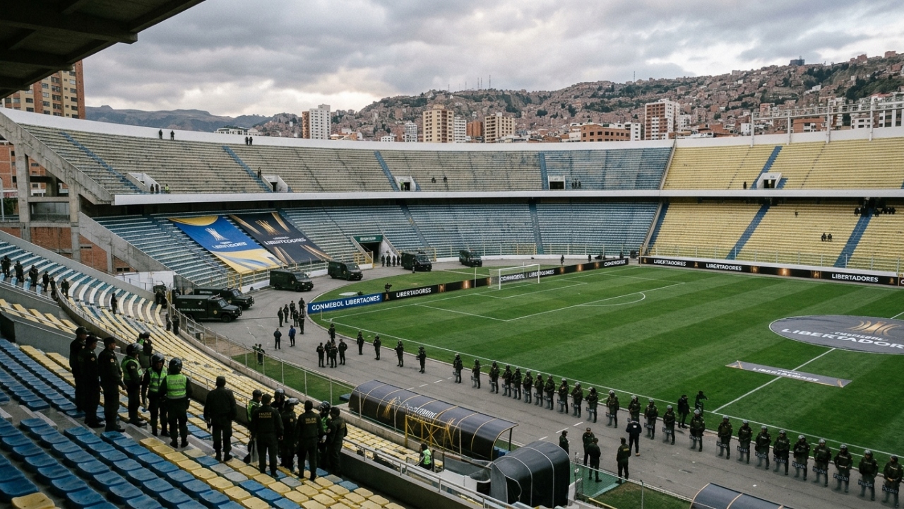 Crise política na Bolívia obrigou a Conmebol a transferir partida de time brasileiro da Libertadores para o Paraguai
