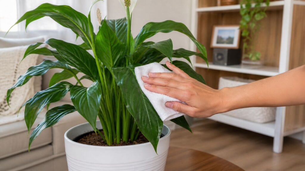 A planta Lírio da Paz traz uma sensação de calma que muda o clima da casa