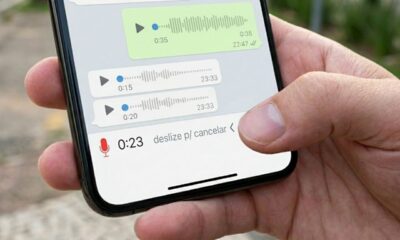 Como mandar áudio no WhatsApp sem precisar segurar o botão