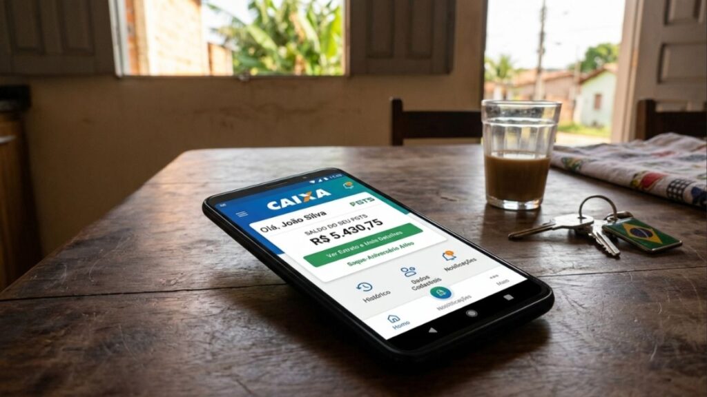 Como sacar o FGTS pelo celular sem ir ao banco: passo a passo completo