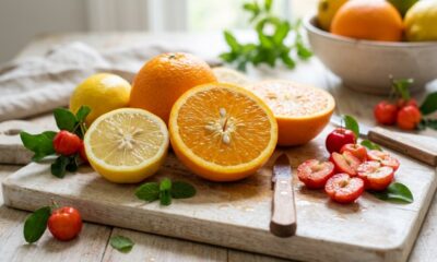 Os benefícios das frutas cítricas para ajudar o corpo na absorção de colágeno
