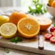 Os benefícios das frutas cítricas para ajudar o corpo na absorção de colágeno