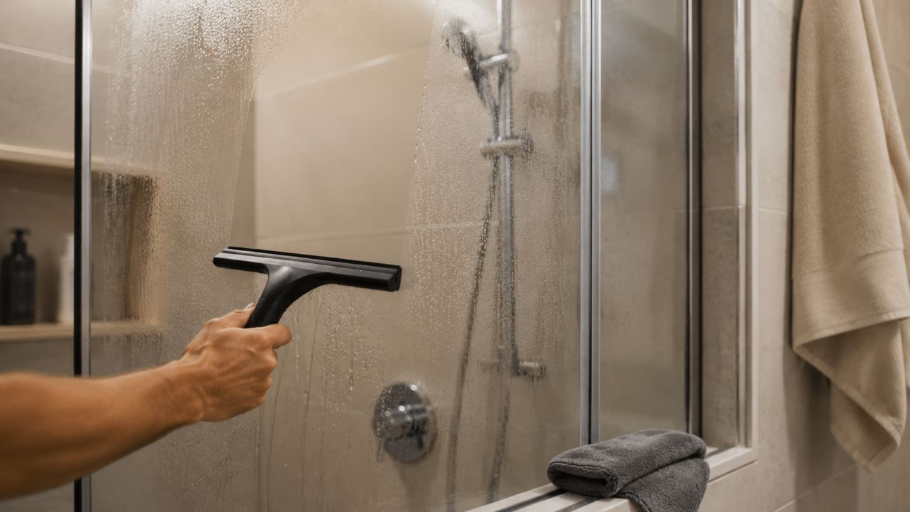 Hóteis 5 estrelas usam esse truque para deixar o box de vidro do banheiro transparente e brilhoso sem gastar com produto caro