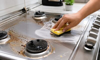 Um ingrediente simples vai deixar seu fogão brilhando… Uma solução rápida e inacreditável, que não exige nenhum esforço
