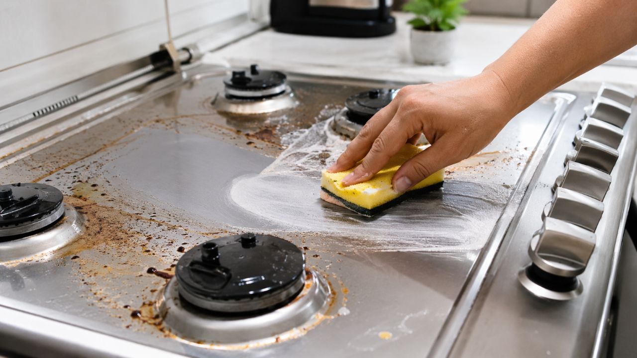 Um ingrediente simples vai deixar seu fogão brilhando… Uma solução rápida e inacreditável, que não exige nenhum esforço