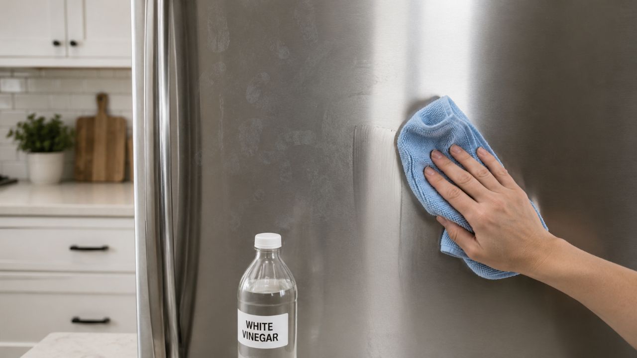 A porta da sua geladeira está suja e sem brilho? Experimente limpá-la com estes dois ingredientes de cozinha e veja os resultados.