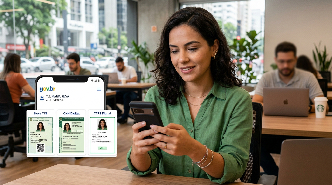 Documentos digitais: o que mudou e como atualizar seus dados pelo app do governo
