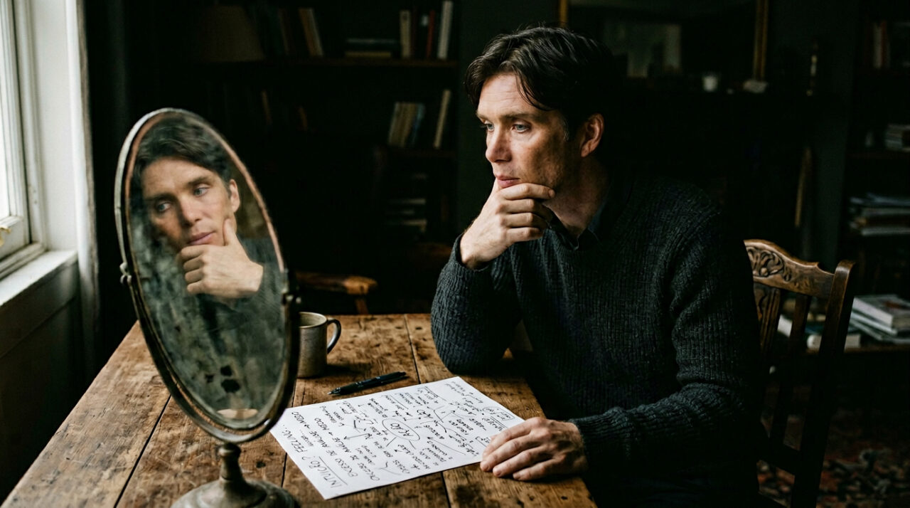 Cillian Murphy, ator de Peaky Blinders e Oppenheimer: "Acredite nos seus instintos, não no seu intelecto. Só porque você consegue racionalizar algo não significa que esteja certo. Se você sente, então está certo";