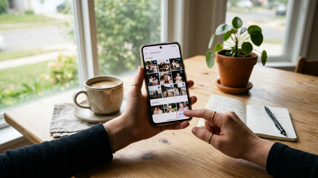 O que significa apagar fotos antigas, segundo a psicologia