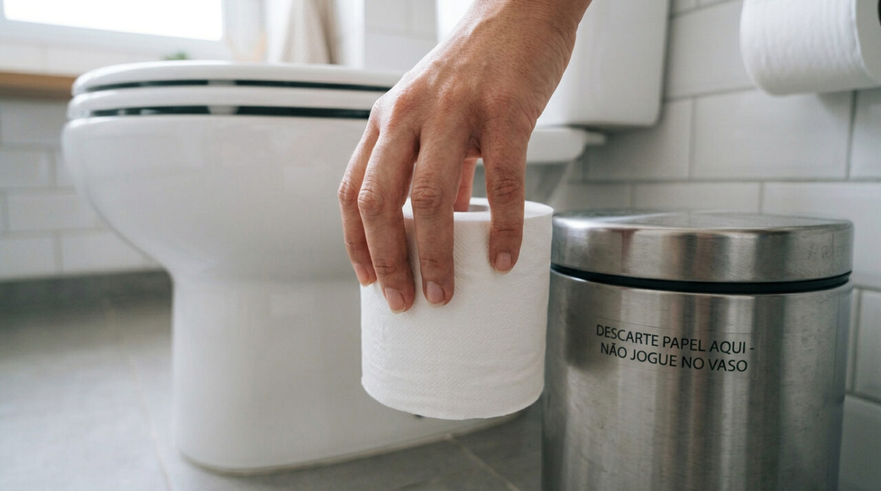 Jogar papel higiênico no vaso sanitário é seguro? Um encanador experiente deu uma resposta definitiva