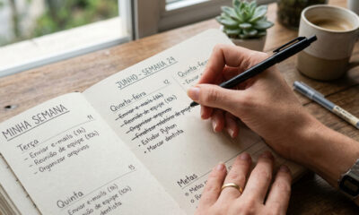 Os psicólogos concordam: as pessoas que usam agenda de papel não são nostálgicas; elas simplesmente encontraram a maneira mais eficaz de visualizar o tempo.