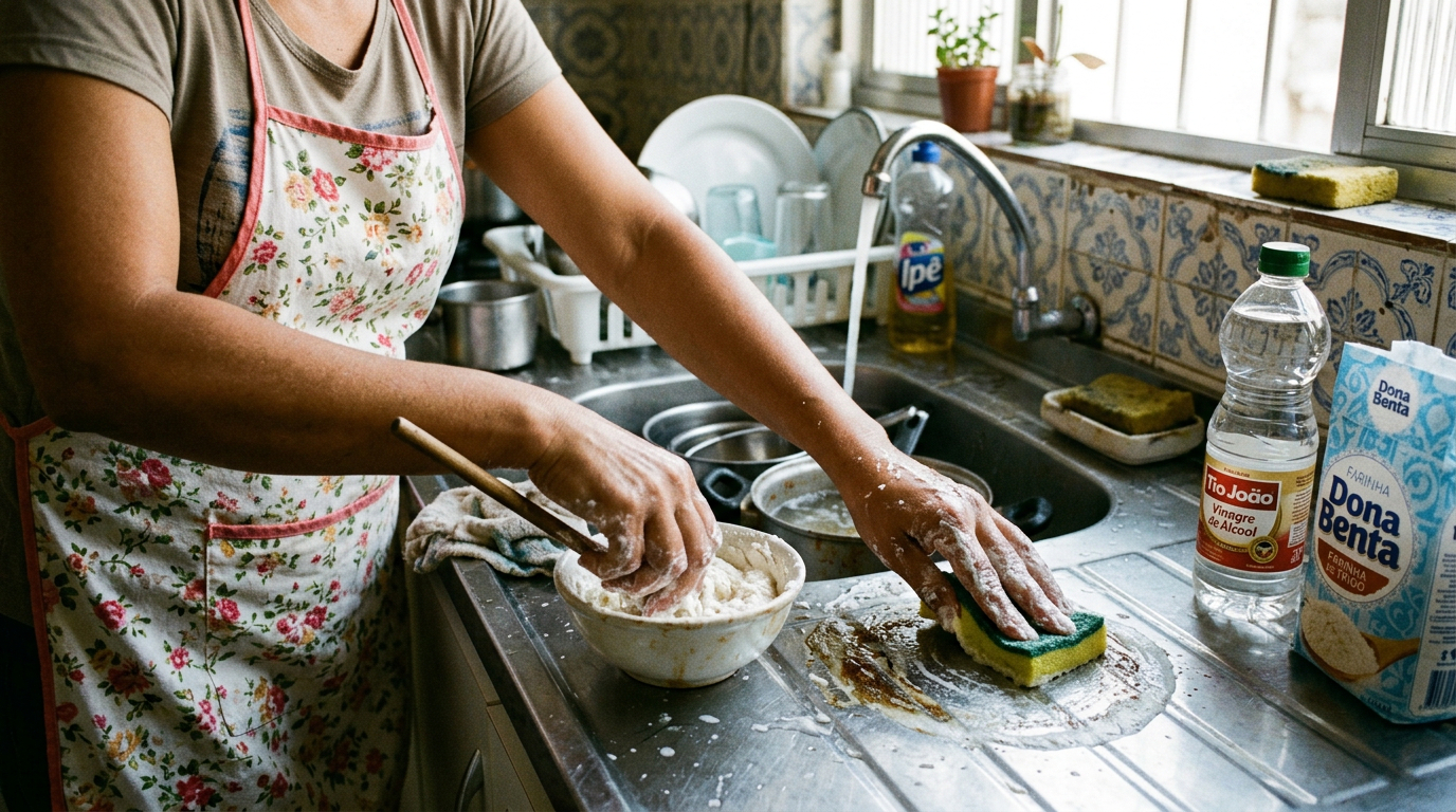 Misturar farinha com vinagre: por que é recomendável e como pode usar esta mistura em casa?