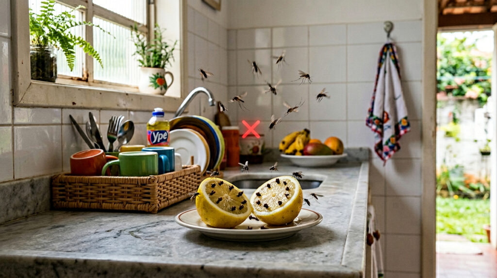 5 maneiras naturais e eficazes de se livrar de mosquitos e moscas em sua casa sem usar pesticidas