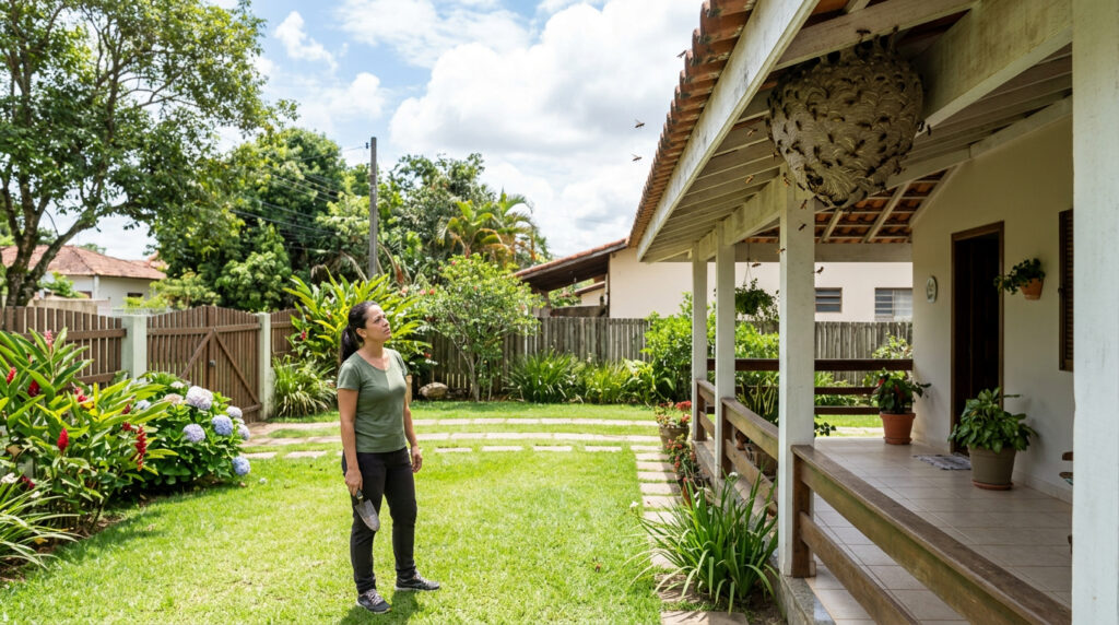 Como se livrar de vespas antes que elas infestem sua casa e jardim