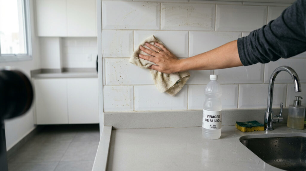 Nem sabão nem água sanitária: esse é o melhor produto para limpar a cozinha, e custa pouco no mercado