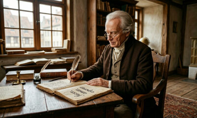 Citação do dia de Immanuel Kant: "Três regras para a felicidade: algo para fazer, alguém para amar, algo para esperar". A fórmula simples para viver uma vida feliz revelada pelo filósofo alemão.