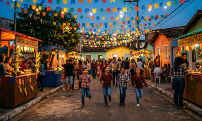 Festas juninas de antigamente animavam o bairro inteiro com pescaria, música e muita saudade