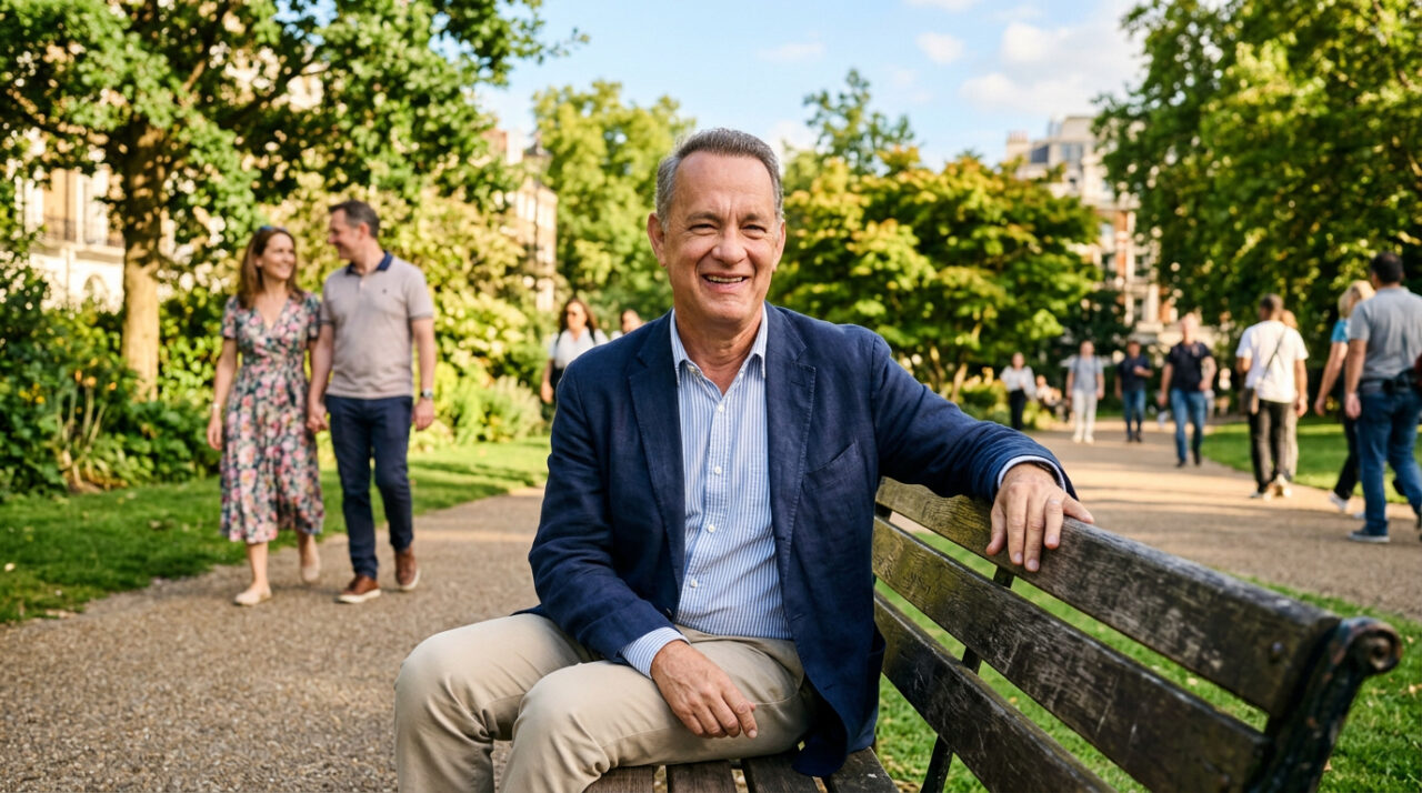 Frase de Tom Hanks: "Se você é engraçado, se existe algo que te faz rir, então todos os dias serão bons"