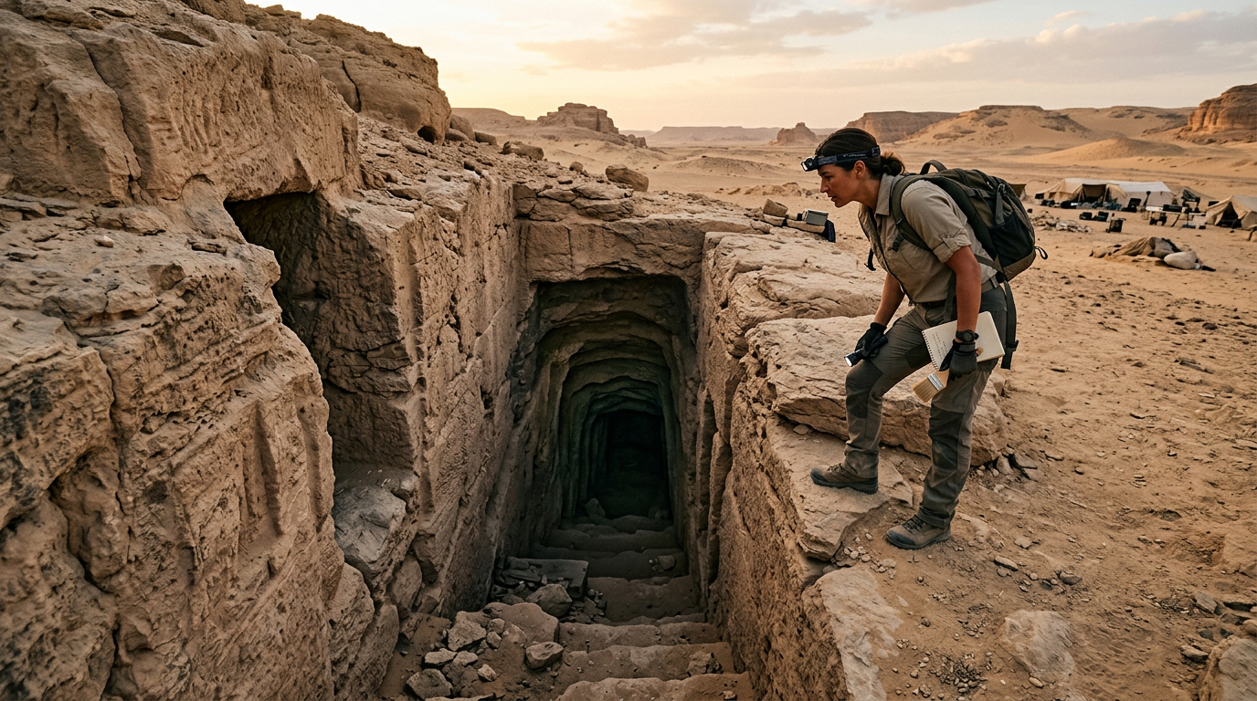 Sarcófagos gigantes do Serapeum de Saqqara ainda intrigam arqueólogos