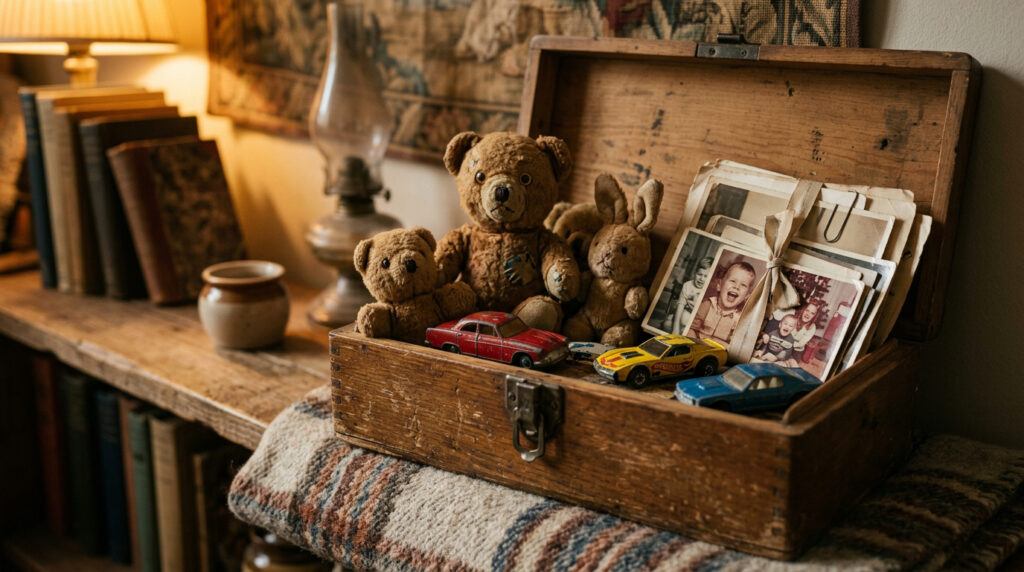O que significa guardar brinquedos e lembranças da infância, segundo a psicologia