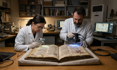 Tecnologia revela páginas perdidas do Novo Testamento em manuscrito medieval