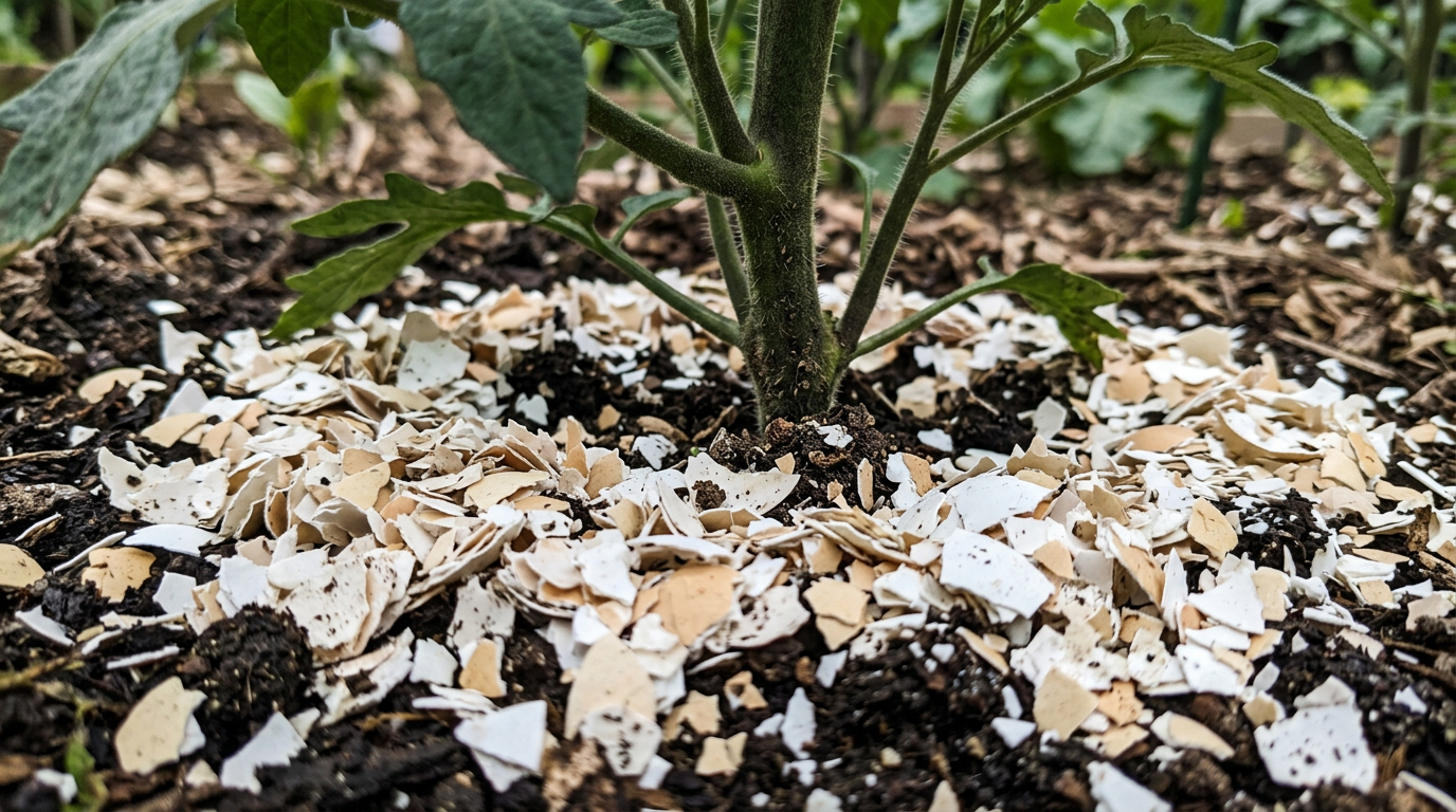 Por que espalhar casca de ovo moída na beira do jardim mantém lesmas, caracóis e outros bichos longe de vez