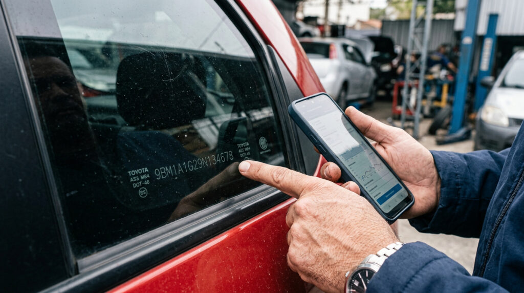 Quase ninguém conhece a função do número gravado nos vidros do carro e o que ele pode revelar sobre o veículo