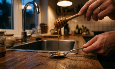 Colocar uma colher de mel na pia da cozinha antes de dormir: o motivo que ninguém conta