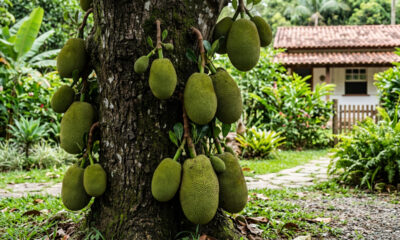 A fruta que cresce rápido, não precisa de poda e enche o quintal de sombra sem sujar o piso