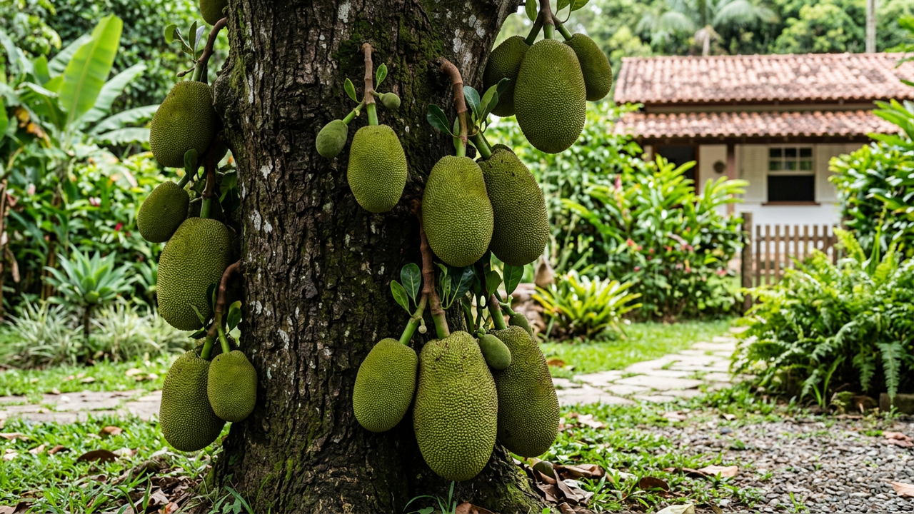 A fruta que cresce rápido, não precisa de poda e enche o quintal de sombra sem sujar o piso