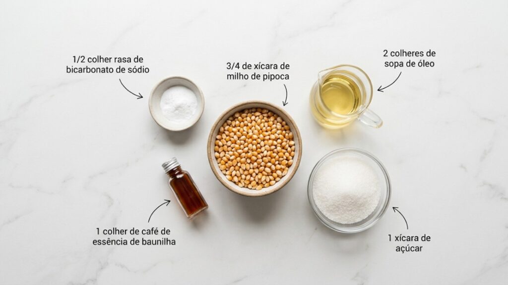Toda vez que essa pipoca doce ia para a tigela, a gente já sabia que a noite seria boa