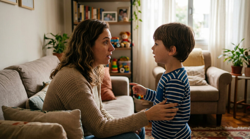 O que significa quando seu filho te chama pelo seu nome em vez de "Mamãe", segundo a psicologia?