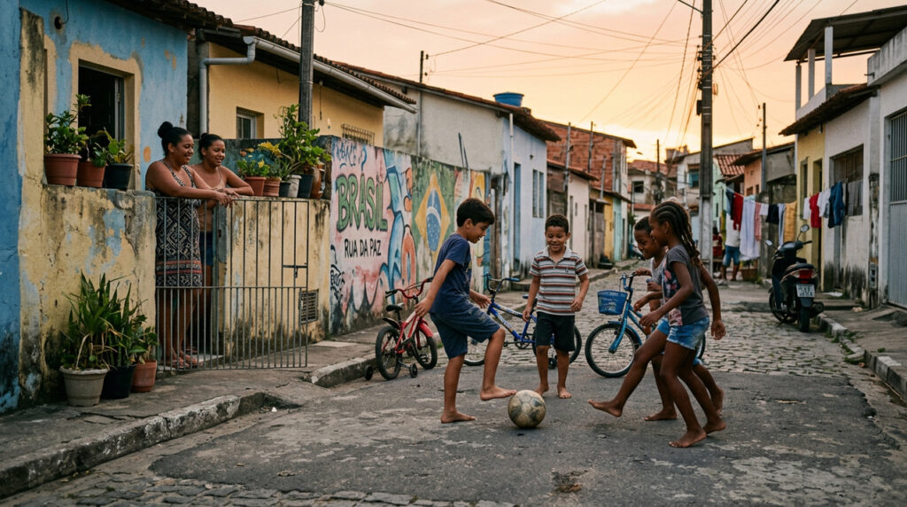 Como era passar o dia inteiro fora de casa brincando até escurecer sem preocupação nenhuma