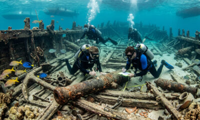 Arqueólogos encontram vestígios reais da era dos Piratas do Caribe nas Bahamas