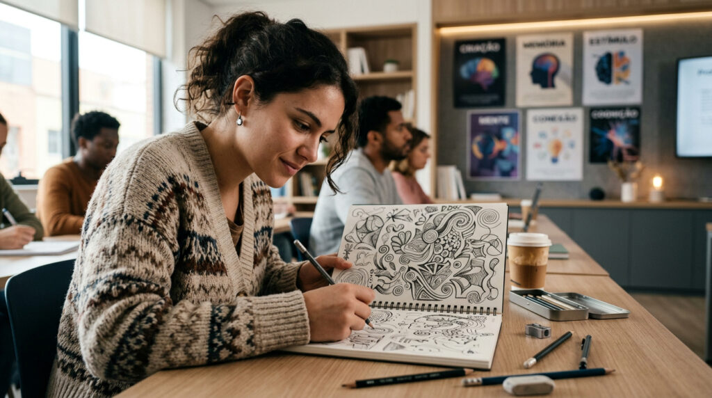 Alunos que rabiscavam cadernos podem ter desenvolvido vantagem importante, diz a psicologia