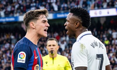 Gavi abre o jogo sobre discussão com Vini Jr. no El Clásico: “Mandei ele calar a boca”