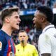 Gavi abre o jogo sobre discussão com Vini Jr. no El Clásico: “Mandei ele calar a boca”