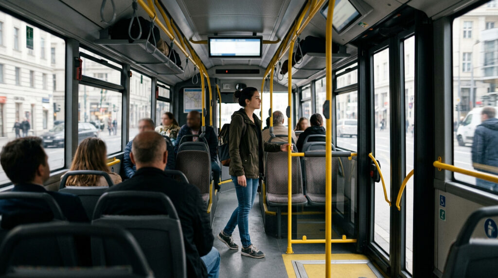 O que significa preferir o assento da ponta no transporte público, segundo a psicologia